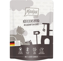 Mjamjam Katzenfutter Köstliches Pferd an gedämpftem Kürbis