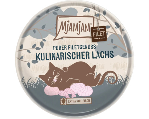 Mjamjam Katzennassfutter Kulinarischer Lachs