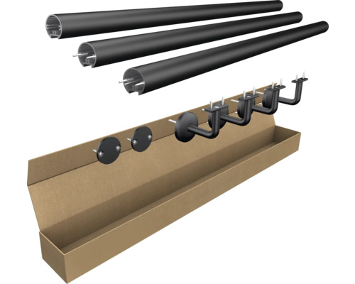 Komplette Dachtraufenheizung in Verpackung