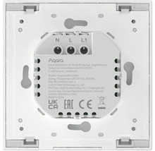 Aqara Smart Wall Switch H1 EU Rückansicht mit Anschlüssen