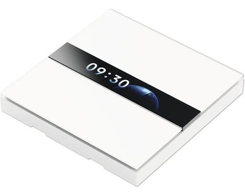 Weißer Wetterstation-Sensor mit Anzeige