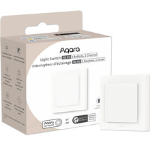 Aqara Lichtschalter H2 EU mit zwei Tasten und einem Kanal in Verpackung