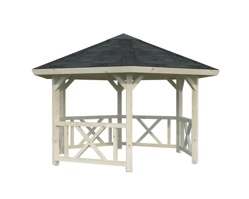 Holzpavillon mit Dach