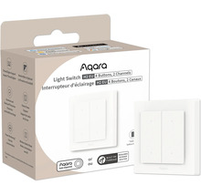 Aqara Lichtschalter H2 EU mit vier Tasten und zwei Kanälen in Verpackung