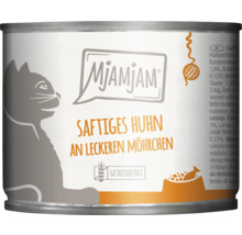 Mjamjam Katzenfutter Dose mit Huhn und Möhrchen