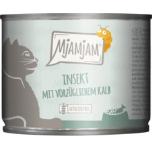 Mjamjam Katzenfutter mit Insekt und Kalb