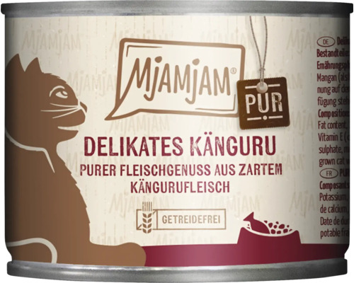 Mjamjam Katzenfutter Delikates Känguru