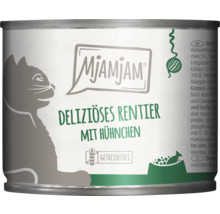 Mjamjam Katzenfutterdose mit Rentier und Huhn