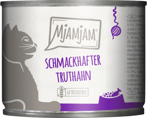 Mjamjam Katzenfutter Schmackhafter Truthahn