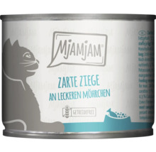 Mjamjam Katzenfutter Zarte Ziege mit leckeren Möhrchen in Dose