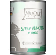 Mjamjam Katzenfutter Saftiges Hühnchen an Brokkoli Dose