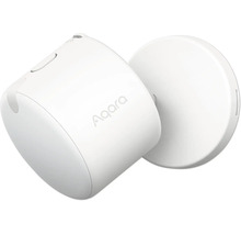 Aqara Präsenzsensor in Weiß für Smart Home Anwendungen mit verstellbarer Wandhalterung.