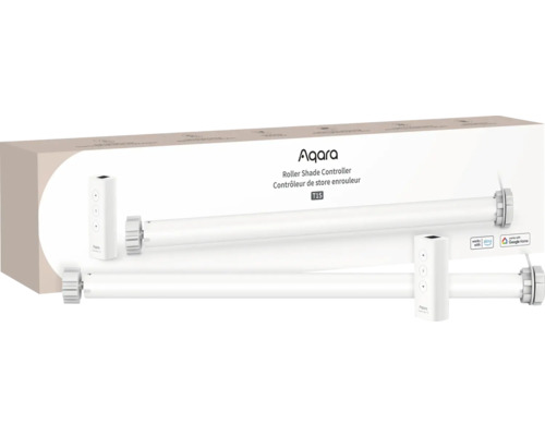 Aqara Rollladenmotor T1S mit Fernbedienungen in der Verpackung
