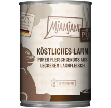 Mjamjam Katzenfutter mit leckerem Lamm