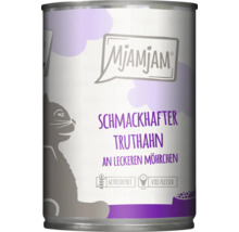 Mjamjam Katzennassfutter mit Truthahn und Möhrchen in Dose