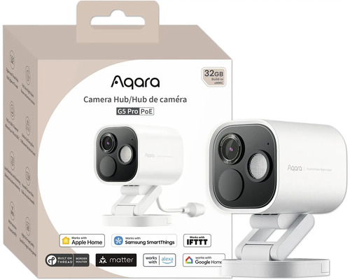 Aqara Kamera Hub G5 Pro PoE mit Verpackung