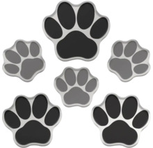 Mehrere Hunde Pfotenabdruck Motive