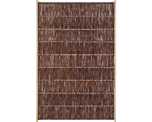 Weidenzaun zur Gartengestaltung und als Sichtschutz