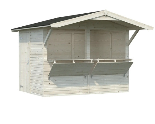 Holz Garten Kiosk mit Verkaufsklappen
