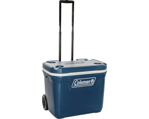 Kühlbox mit Rollen und Coleman Logo