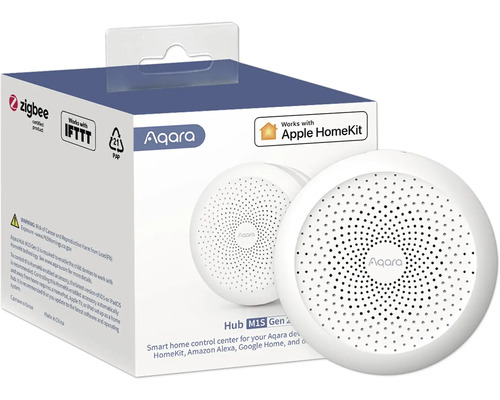 Aqara Hub M1S Gen 2 Smart Home Steuerzentrale mit Zigbee Zertifizierung und Apple HomeKit Unterstützung
