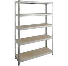 Metallregal mit fünf Regalböden für Lagerung