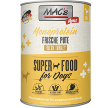 MAC's Monoprotein Hundefutter Frische Pute für ausgewachsene Hunde