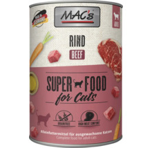 Mac's Rind Katzennahrung in Dose für ausgewachsene Katzen