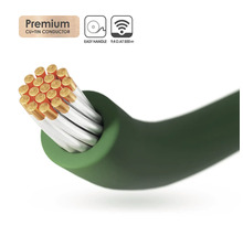 Kabel mit Kupfer-Zinn-Leiter, einfache Handhabung, 9,4 Ohm auf 500 Meter