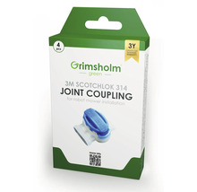 Grimsholm 3M Scotchlok 314 Verbinderpackung zur Installation von Mährobotern, Packung mit vier Stück