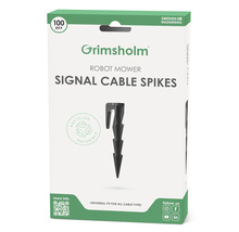 Grimsholm Robotermäher Signalkabel Heringe, 100 Stück Packung