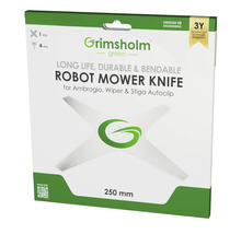 Grimsholm Green Robotermähermesser 250 mm, eine Klinge und vier Schrauben