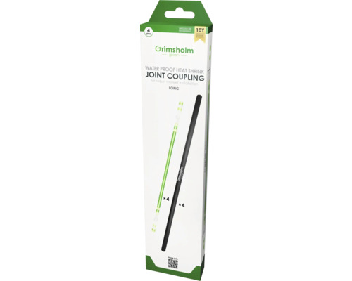 Kabelverbinder Wasserfest lang , 4 Stück Grimsholm Joint Coupling im Karton, wasserdicht, wärmeschrumpfend, für Robotermäher, 4 Stück