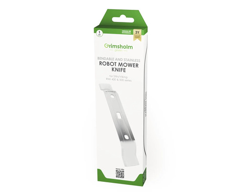 Grimsholm Green Robotermesser aus biegsamem, rostfreiem Stahl, geeignet für Stihl und Viking RMI 400 und 500 Serien