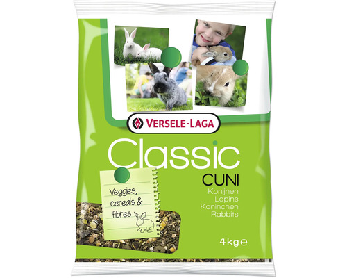 Versele-Laga Classic CUNI Kaninchenfutter, 4 Kilogramm