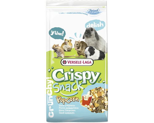 Versele Laga Crispy Snack Popcorn für kleine Säugetiere, wiederverschließbare Verpackung