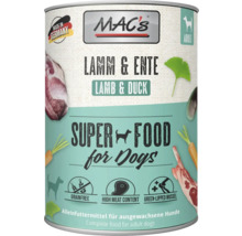 Mac's Hundenassfutter mit Lamm und Ente für ausgewachsene Hunde