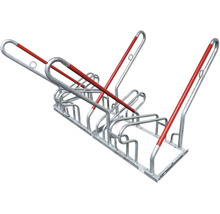 Fahrradständer aus Metall mit Anlehnbügel