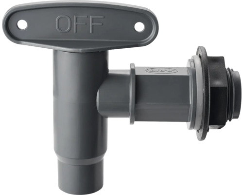 Wasserhahn mit Absperrvorrichtung für Regentonnen