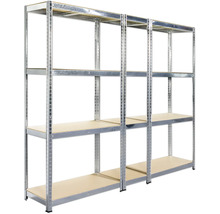 Metallregal mit mehreren Ebenen zur Lagerung
