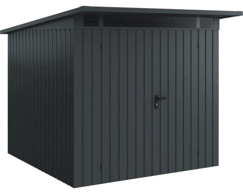 Geräteschuppen mit abschließbarer Tür und Oberlicht