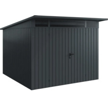 Metall Gerätehaus mit Doppeltür und Oberlicht