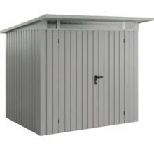 Metall Gerätehaus mit Doppeltür und Pultdach