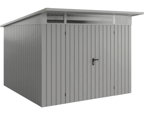 Gartengerätehaus aus Metall mit Doppeltür