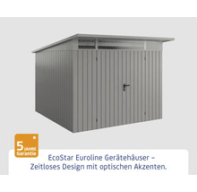 EcoStar Euroline Gerätehaus mit fünf Jahren Garantie
