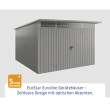 EcoStar Euroline Gerätehaus mit fünf Jahren Garantie
