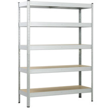 Metallregal mit fünf Ablageflächen