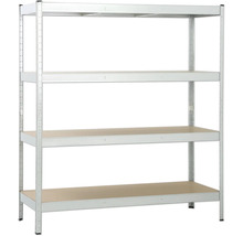 Regal mit vier Ablageflächen für Lagerung und Ordnung