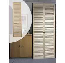 Schrank mit Lamellentüren