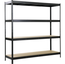 Metallregal mit vier Regalböden für Lagerung